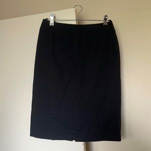 Black Dress/Suit Skirt, Size 0